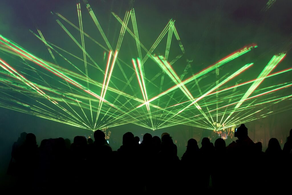 laser lights rental in dubai