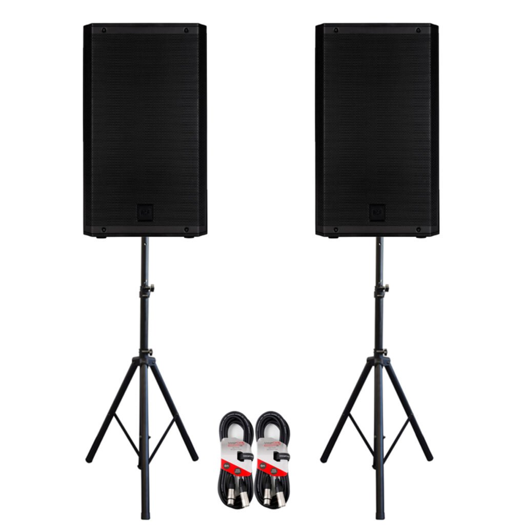 DJ Sound system rental RCF Art 915 on Stand